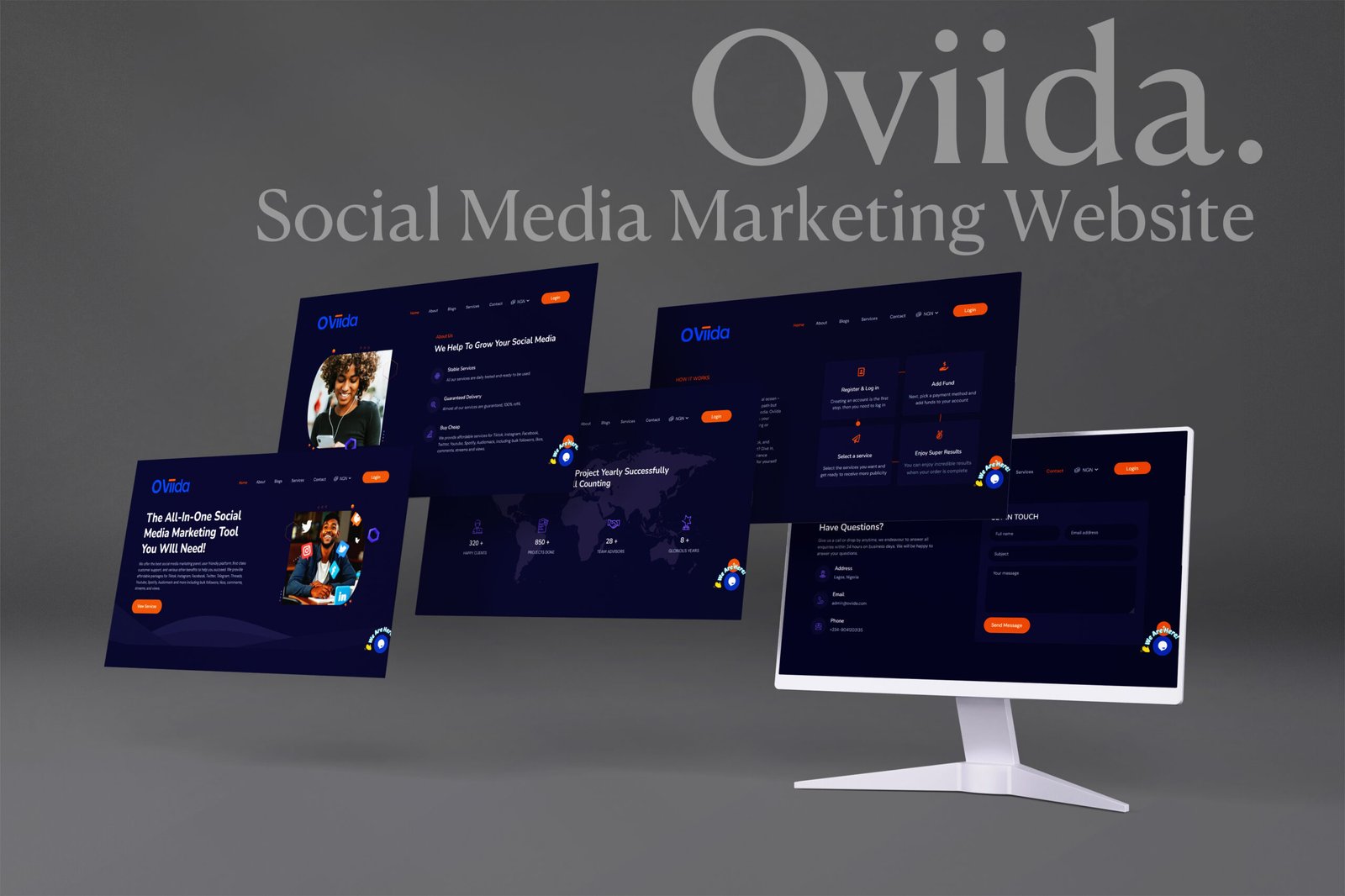 Oviida Mockup